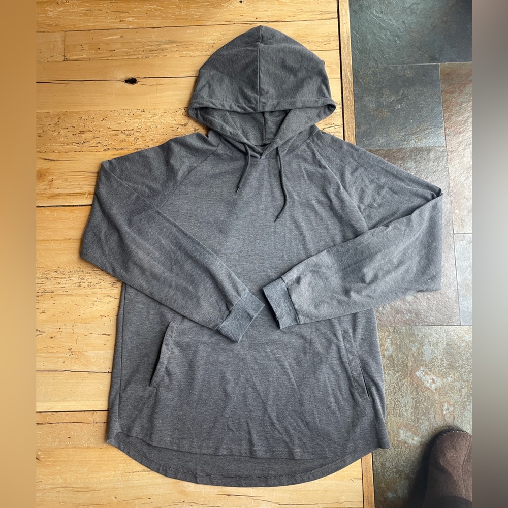 Grey lightweight hoodie